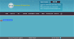 Desktop Screenshot of devasyapolytechnic.org